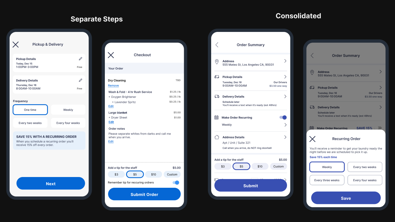 Auto-schedule — consolidated scheduling page with smart defaults